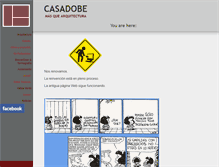 Tablet Screenshot of casadobe.es